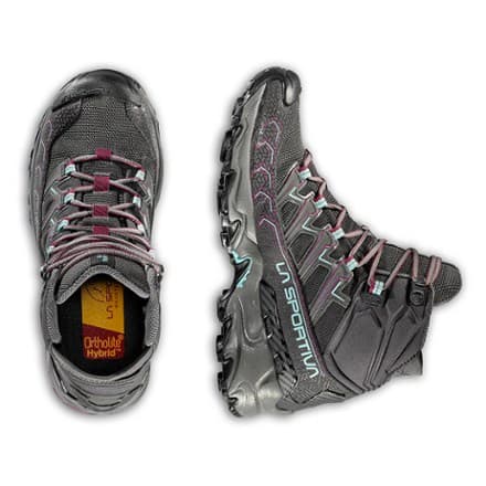 Ultra Raptor II Mid GTX Hiking Boots - Women's - Carbon/Iceberg - 36.5 EU thumbnail 9