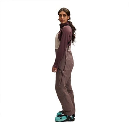 Recon Stretch Bib Pants - Women's - Pale Mauve/Dark Mauve - XS thumbnail 4