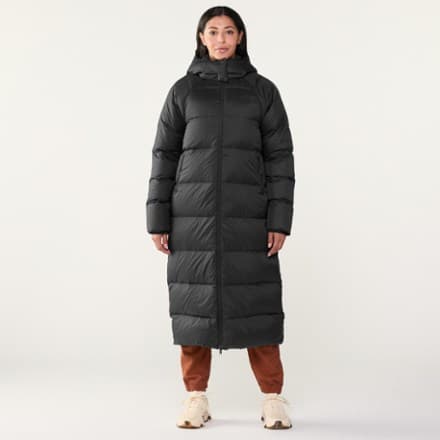 Hydrenalite City Long Down Hooded Parka - Women's - Tnf Black - M thumbnail 2