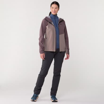 XeroCloud 3L Rain Jacket - Women's - Raisin/Peppercorn - S thumbnail 6