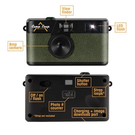 Screen-Free Digital Camera - Forest Green thumbnail 10