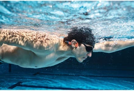 OpenSwim Pro Headphones - Red thumbnail 6