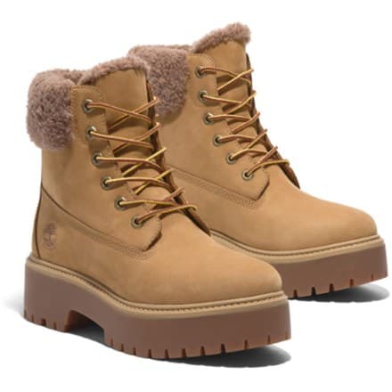 Stone Street Mid Warm Lined Waterproof Boots - Women's - Wheat Nubuck - 9 thumbnail 2