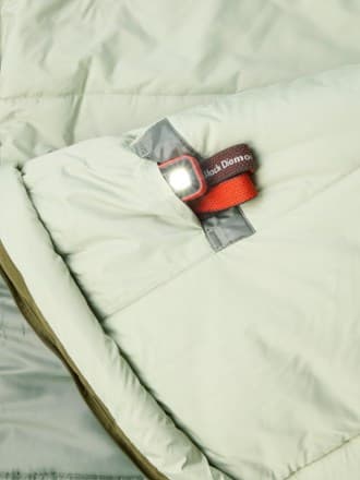 Siesta Hooded 20 Sleeping Bag - Stone Green - Long Wide thumbnail 7