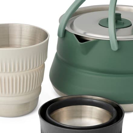 Detour Stainless-Steel Kettle Cookset - 3 Piece thumbnail 3