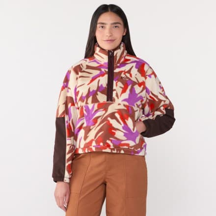 Campwell Fleece Pullover - Women's - Nightfall Multi - 3X thumbnail 2