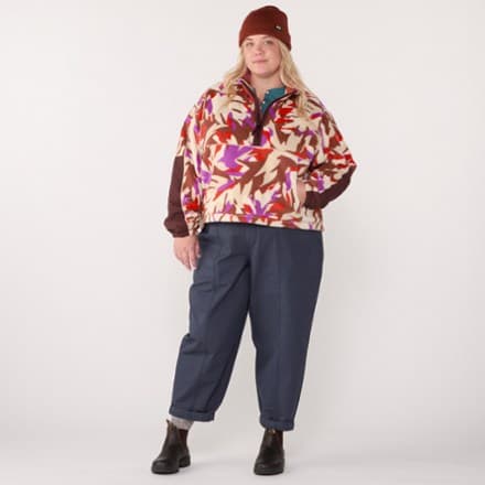 Campwell Fleece Pullover - Women's - Nightfall Multi - 3X thumbnail 7