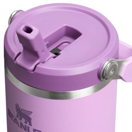 The IceFlow Flip Straw Vacuum Tumbler - 30 fl. oz. - Lilac thumbnail 3