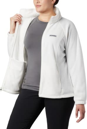 Benton Springs Full-Zip Fleece Jacket - Women's - Sea Salt - 2X thumbnail 7