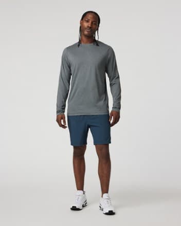 Long-Sleeve Tradewind Performance T-Shirt 2.0 - Men's - Heather Grey - L thumbnail 4