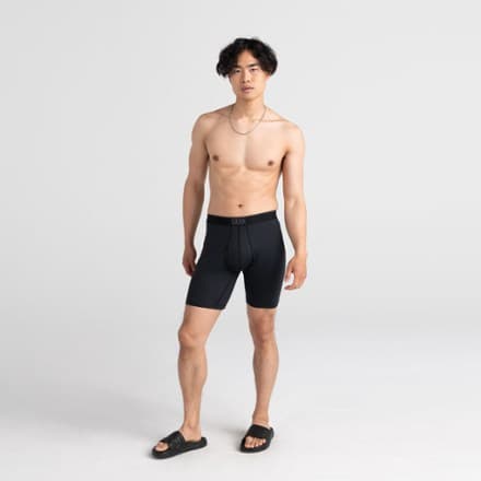 Quest Quick-Dry Mesh Boxer Briefs - Men's - Black Ii - XS thumbnail 4