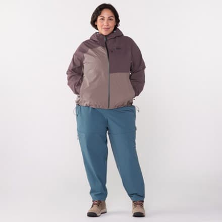 XeroCloud 3L Rain Jacket - Women's - Raisin/Peppercorn - S thumbnail 7
