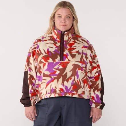 Campwell Fleece Pullover - Women's - Nightfall Multi - 3X thumbnail 3