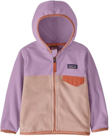 Baby Micro D Snap-T Fleece Jacket - Toddlers' - Seafan Pink/Dragon Purple - 4 T - Image 1