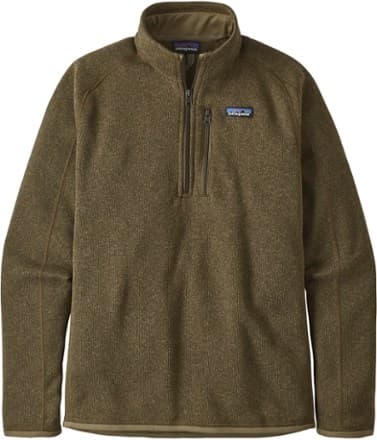 Better Sweater Quarter-Zip Fleece Pullover - Men's - Sage Khaki - XL - Image 1