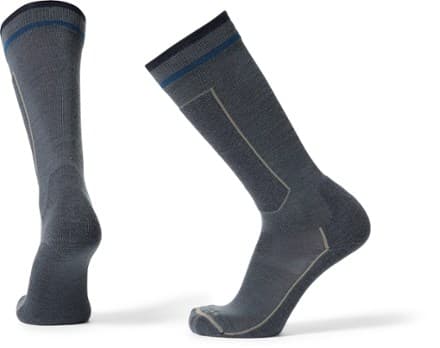 Powderbound Midweight Snow Socks - Asphalt - XL - Image 1