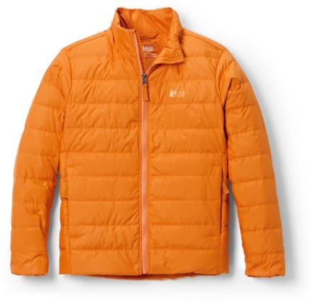 650 Down Jacket - Kids' - Peak Orange - L Kids - Image 1