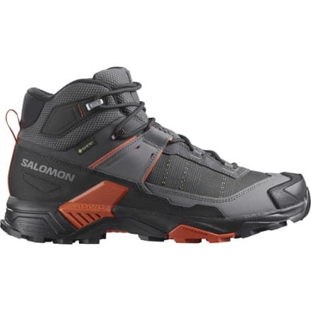 X Ultra 5 Mid GORE-TEX Hiking Boots - Men's - Asphalt/Castlerock/Burnt Ochre - 9.5 - Image 1