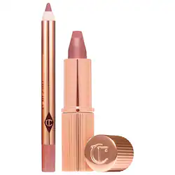 Mini Pillow Talk Lipstick & Liner Set - Image 1