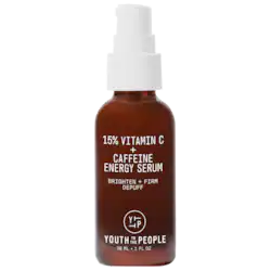 15% Vitamin C + Caffeine Energy Brightening Serum for Uneven Tone - Image 1