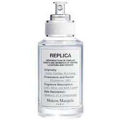 ’REPLICA’ Lazy Sunday Morning Eau de Toilette with White Musk, Lily of the Valley, and Iris - Image 1