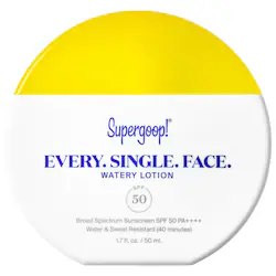 Every. Single. Face. Watery Lotion Sunscreen SPF 50 - Image 1