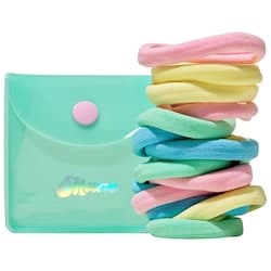 Rainbow Fabric Hair Ties - Image 1