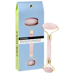Rose Quartz Facial Roller - Image 1