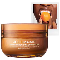 Vanilla Apricot - Whipped Argan Oil Refillable Firming Body Butter Jar - Image 1