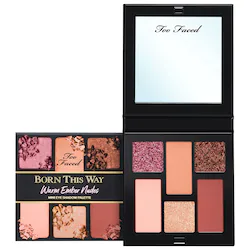 Mini Born This Way Complexion-Inspired Eyeshadow Palette - Warm Ember Nudes - Image 1