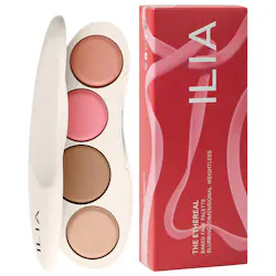 The Ethereal Baked Face Palette - Long-Wear Bronzer, Highlighter & Blush - Light - Image 1