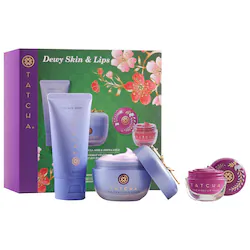 Dewy Skin & Lips Hydrating Skincare Set - Image 1