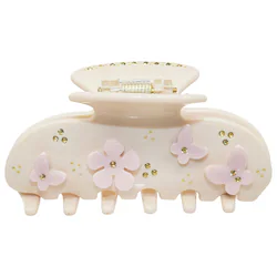 Sweetheart Hair Claw Clip in Pink Angel Food - Image 1