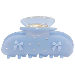 Sweetheart Hair Claw Clip in Blue Ribbon - Image 1
