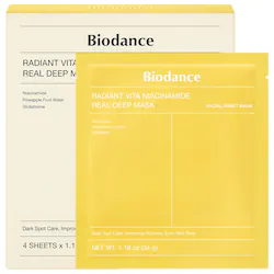 Radiant Vita Niacinamide Real Deep Mask – 4 Pack for Brightening Dull Skin & Dark Spot Care - Image 1
