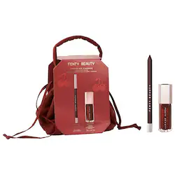 Chocolate Cherriez 2-Piece Lip Set + Pouch - Image 1