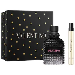 Uomo Born in Roma Eau de Toilette Cologne Set with Travel Spray - Image 1