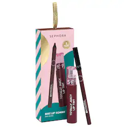 Best Lip Combo Duo Gift Set: Totally Juicy Lip Tint & Lip Liner - Deep Nude - Image 1