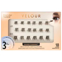 Velour-Xtension Self-Stick Lash Clusters - Everyday Natural - Image 1