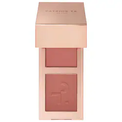 Mini Major Headlines Double-Take Crème & Powder Blush Duo - She's Seductive - Image 1