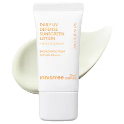 Mini Daily UV Defense Invisible Korean Sunscreen Lotion Broad Spectrum SPF 50+ PA++++ - Image 1