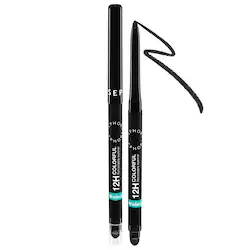 12HR Colorful Waterproof Retractable Eyeliner - 01 Matte Black - Image 1