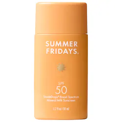 ShadeDrops Broad Spectrum SPF 50 Daily Mineral Milk Sunscreen - Image 1