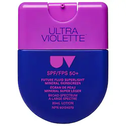 Future Screen SPF 50+ Mini Mate Mineral Fragrance Free Facial Sunscreen Serum - Image 1