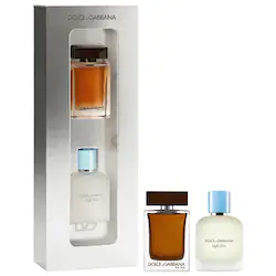 The One for Men Eau de Parfum & Light Blue Eau de Toilette Mini Cologne Duo Set - Image 1