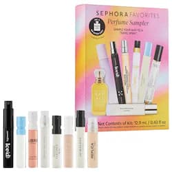 Summer Scents Travel Spray Perfume Sampler Set w/ Redeemable Voucher - Image 1
