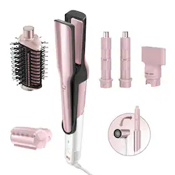 Shark Glam™ Ceramic & Powerful Air Styling & Drying System - Pink - Image 1
