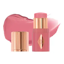 Mini Unreal Lip + Cheek Glow Blush Stick with Hyaluronic Acid - Rosy Glow - Image 1