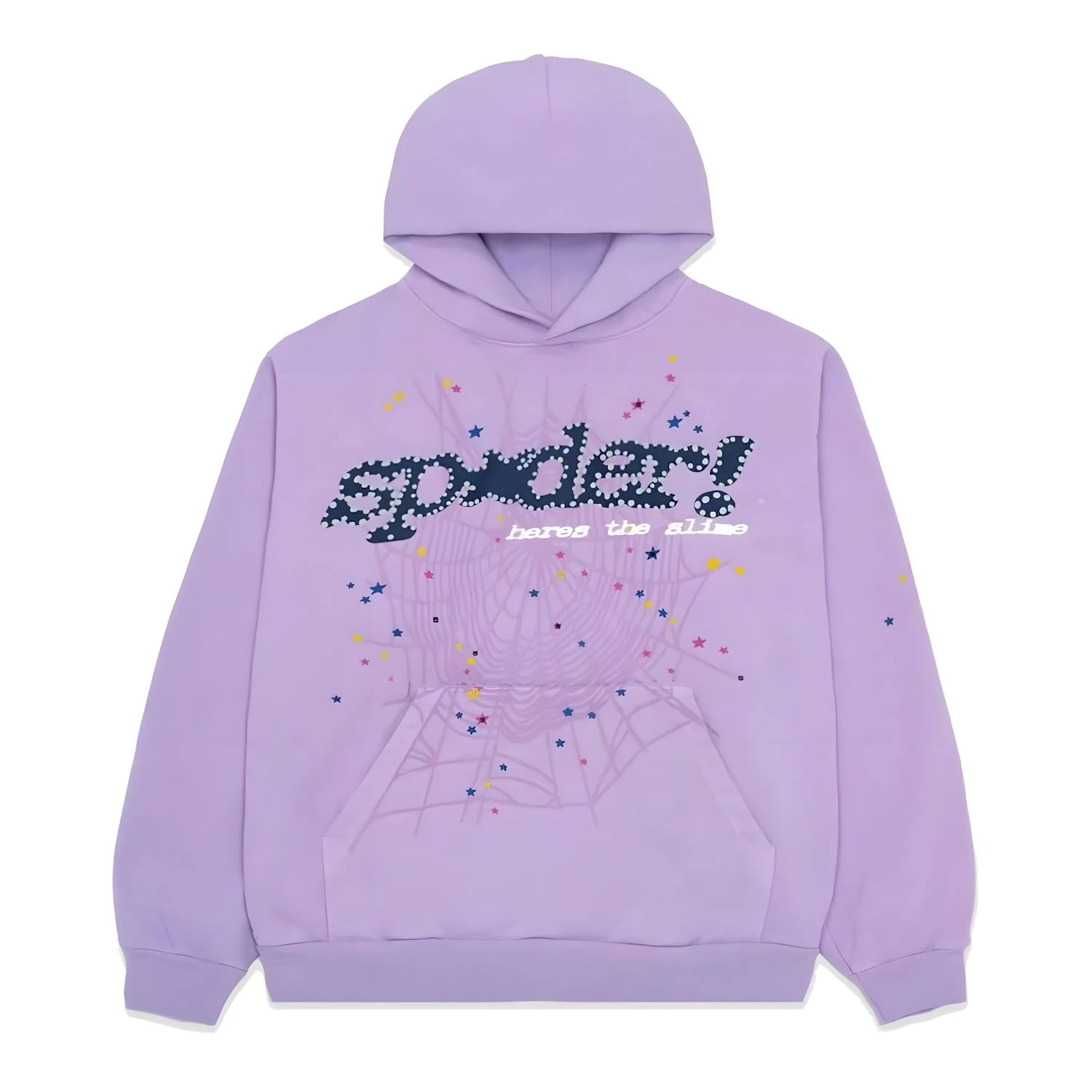 Sp5der Acai Hoodie Purple - Sp5der Worldwide - Image 1