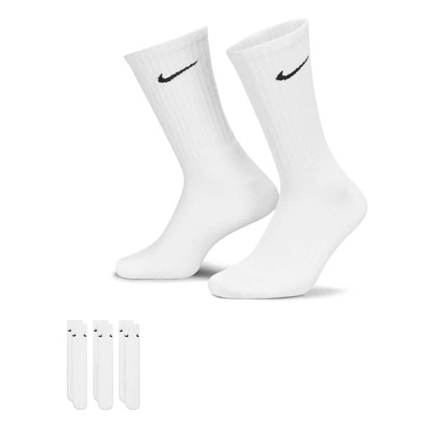Nike Everyday 3 Pack Cotton Cushioned Crew Socks - Image 1